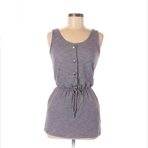 Fiofio USA Grey Sleeveless Dress Small NWOT